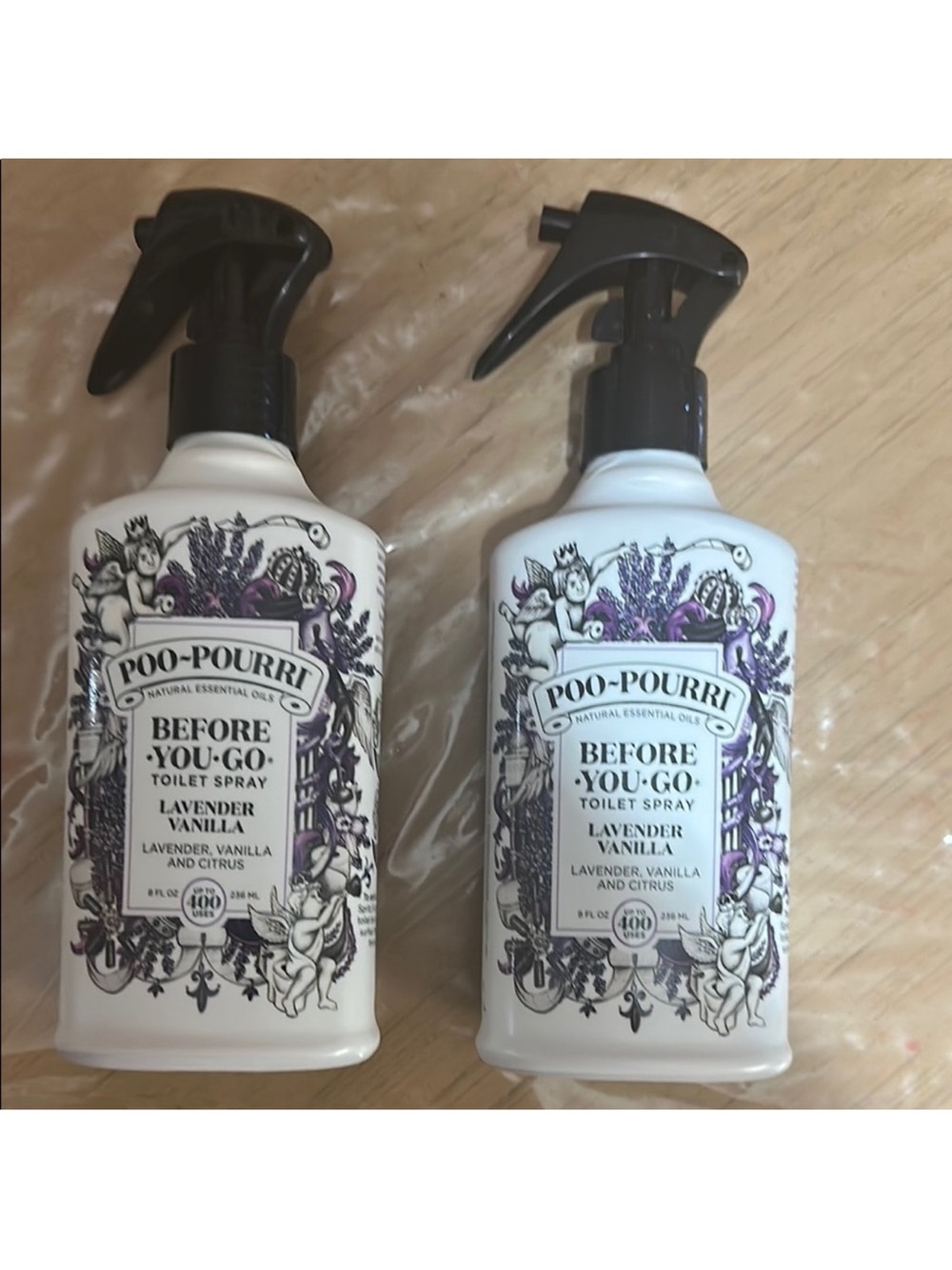 Before-You-Go Lavender Vanilla Toilet Spray - White